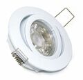 Einbaustrahler GU10 LED 5W Einbau Rahmen Spot Deckenstrahler IP20 Kamilux K9451