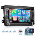 8-Kern 8+128GB Android 13 Carplay Autoradio Für VW Touran Tiguan Golf 5 6 Passat