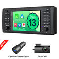 DVR+Für BMW 5er E39 Android 13 2+32G Autoradio Carplay GPS Sat NAVI DAB+ RDS USB