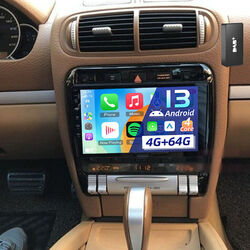 4+64G Android 13 DAB+ Für Porsche Cayenne 1 9PA 2002-2010 Autoradio GPS Carplay