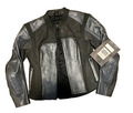 Herren Lederjacke Bikerjacke Brandojacke Motorradjacke Chopperjacke Rindleder