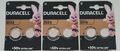 10 bis 50 Duracell MHD2030/31 CR2016 CR2025 CR2032 Knopfzellen Lithium Batterien