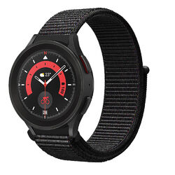 Sport Nylon Armband für Samsung Galaxy Smart Watch 5 4 40/44mm 6 Classic 43/47mm