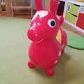 Original RODY Hüpfpferd, Rot,