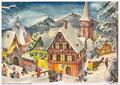 Adventskalender "Verschneites Dorf"