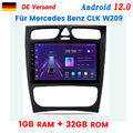 Android12 1G+32G Für Mercedes Benz W203 W209 Autoradio GPS Navi Sat BT WIFI DAB+