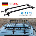 105cm Dachträger Relingträger Gepäckträger Aluminum Für Skoda Fabia II 2006-2014