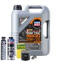 Motoröl 5W30 LIQUI MOLY 5L+MANN Ölfilter+Spülung+Cera Tec+Ölablassschraube