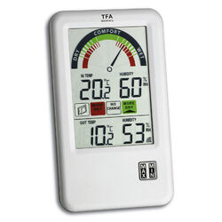 TFA 30.3045 Bel Air digitales Funkthermometer Hygrometer innen mit Außensensor