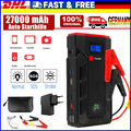 27000mAh Auto KFZ Starthilfe Jump Starter 1000A Ladegerät Booster Power Bank 12V