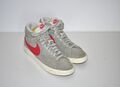 NIKE BLAZER * Damen High Top Sneakers aus Wildleder Grau Gr. 40 (eher 38,5/39)