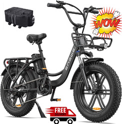 ENGWE L20 Elektrofahrrad 20 Zoll E-Bike 250W 13Ah Citybike Reichweite 150km+GIFT