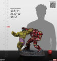 Sideshow Hulk vs Hulkbuster Iron Man 1:5 Statue Maquette no XM Queen Studios PF