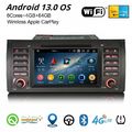 Android 13 CarPlay 64GB DAB+ Autoradio 8-Kern DSP Navi WiFi OBD2 TPMS BMW X5 E53