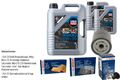 BOSCH Inspektionspake 7 L LIQUI MOLY Top Tec 4600 5W-30 für Chrysler