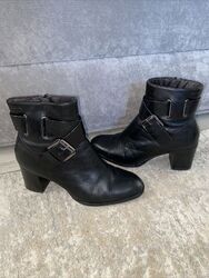 Tamaris Damen Stiefel Stiefelette Boots Gr. 37 Ankle Schnalle Knöchel Boots