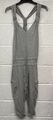 See By Chloe Jumpsuit Grau Cropped Jersey Größe 6 PK2001971