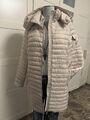 Fuchs Schmitt Damen Stepp Jacke Parka Helles Beige Gr 40 