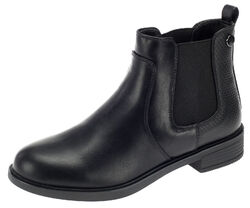 Damenschuhe Chelsea Boots Stiefeletten Gefütterte Kunstleder 52781