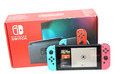 Nintendo Switch (HAC-001) - 32GB - Spielkonsole - Neon-Rot/Neon-Blau ***TOP***