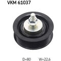 SKF VKM 61037 Umlenkrolle Führungsrolle Keilrippenriemen für TOYOTA YARIS P1