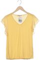 Comma T-Shirt Damen Shirt Kurzärmliges Oberteil Gr. EU 36 Gelb #qsszrq9