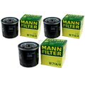 3x Original MANN-FILTER Ölfilter Oelfilter W 714/4 Oil Filter