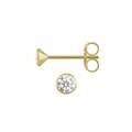 Brillant Ohrstecker Echt Gold 585 0,04 0,08 0,10 0,12 0,16 0,20 0,30 ct Karat