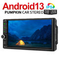 Pumpkin 4GB 64GB 7" Android 13 Autoradio 2 DIN GPS Navi Carplay Touchscreen USB