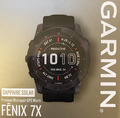 Garmin Fenix 7X Sapphire Solar  DLC-Titan Sportuhr Premium Multisport GPS Watch