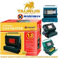 2 in1 MARKSMAN TRAGBARE GASHEIZUNG CAMPING AUSSEN BUTAN GAS TERRASSE GARTEN 1,3KW