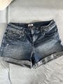 Tommy Jeans Damen Jeansshorts Denim Hotpants Light Blue Stretch Größe 29