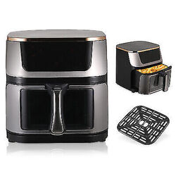 12L Heißluftfritteuse Heissluft Friteuse Air Fryer Digital Fritteuse Digital