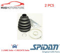 ACHSMANSCHETTE ANTRIEBSWELLE PAAR SPIDAN 36528 2PCS I FÜR AUDI A6 C8,A7,E-TRON