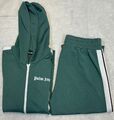 Herren Palm Angels Jogging Anzug Tracksuit Gr. M Grün Kapuze 26032405