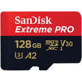 Speicherkarte 128GB SanDisk Extreme Pro MicroSDXC 200MB/s +Adpater