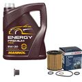 BOSCH Ölfilter 5 L MANNOL Energy Premium 5W-30 für BMW X3 2.0i xDrive20i