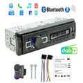 Autoradio DAB+1DIN Type-C Bluetooth 5.0 FM Freisprecheinrichtung USB SD AUX-IN