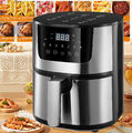 Heißluftfritteuse Fritteusen Friteuse Heißluft Air Fryer XXL 6L ,Touchscreen