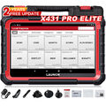 2024 LAUNCH X431 PRO ELITE V5.0 Auto OBD2 Diagnosegerät ALLE SYSTEM ECU Coding