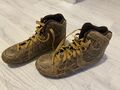 Vintage 2003 Herren Nike Speedsweep 3 Wrestlingschuhe Distressed Leder Gr. 38,5