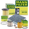 MANN-FILTER INSPEKTIONSPAKET FILTERSATZ SET B FÜR FORD KUGA 1 2.0 TDCi BJ 10-12