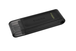 Kingston DataTraveler 70 USB-C Flash Drive Black, USB Speicherstick, DT70/128GB