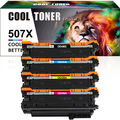 4 XXL Toner Kompatibel with HP CE400X CE401A CE402A CE403A 500 color M 551 DN 