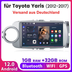 9'' Android 13 32GB Autoradio Navi Wireless Carplay für Toyota Yaris 2011-18 BT