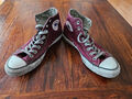 Original Converse All Star Chucks Bordeaux Smoked Limited Edition Gr.42 / 8,5