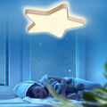 LED Decken Lampe Kinder Zimmer Fernbedienung Stern Design Leuchte DIMMBAR NEU