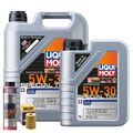 Motoröl 5W30 LIQUI MOLY Special Tec Ll 6L+HENGST Ölfilter +Ölschlammspülung