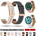 Echte Leder Armband Für Samsung Galaxy Watch 6 Classic 43mm 47mm 4 5 6 40mm 44mm