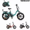 Tesway S5 Klapprad Elektrofahrrad e Bike 20 Zoll 750W Shimano Pedelec 48V 20AH